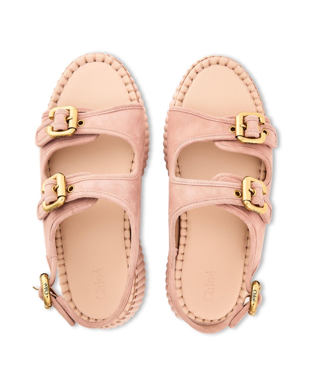 Chloé Pink Nama Sandal Ld61