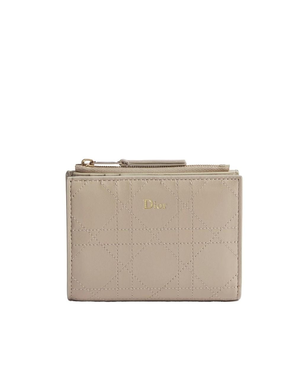 Dior Natural Trianon Dahlia Wallet