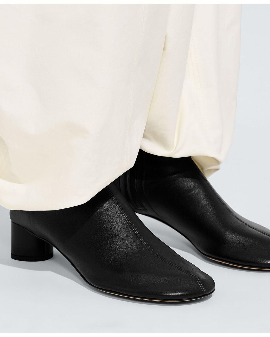 Bottega Veneta Black Cherry Ankle Boot