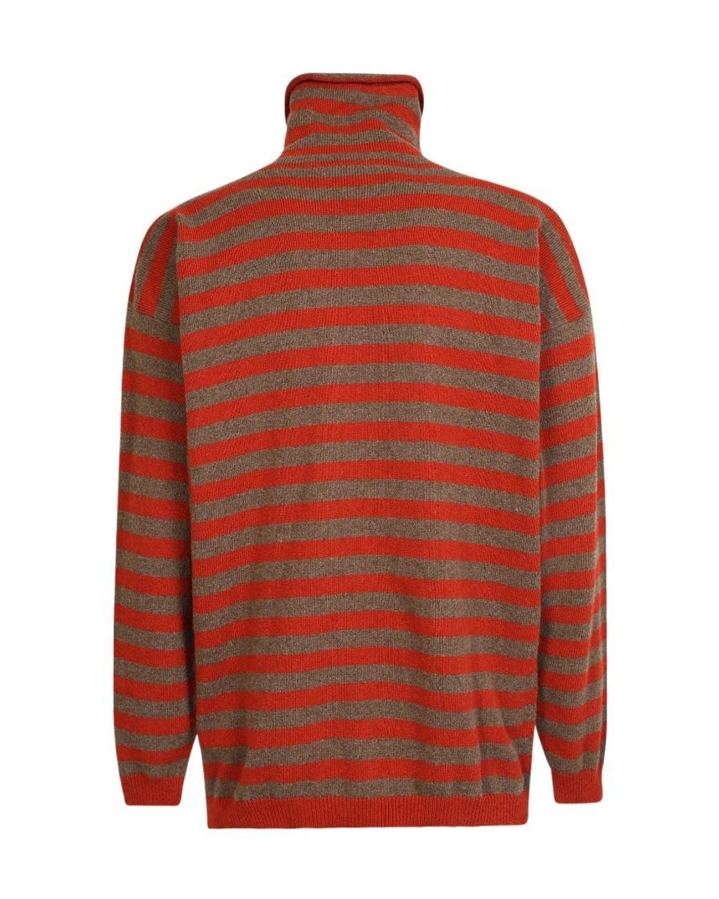 Lardini Red High Neck Jumper for men