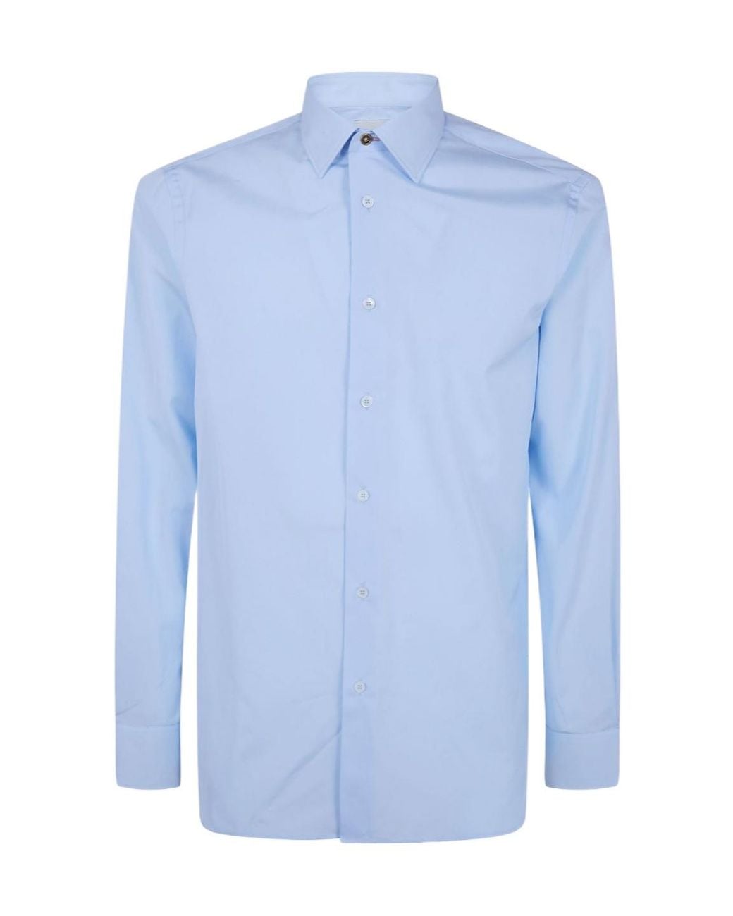 Paul Smith Blue Long-Sleeve Shirt for men