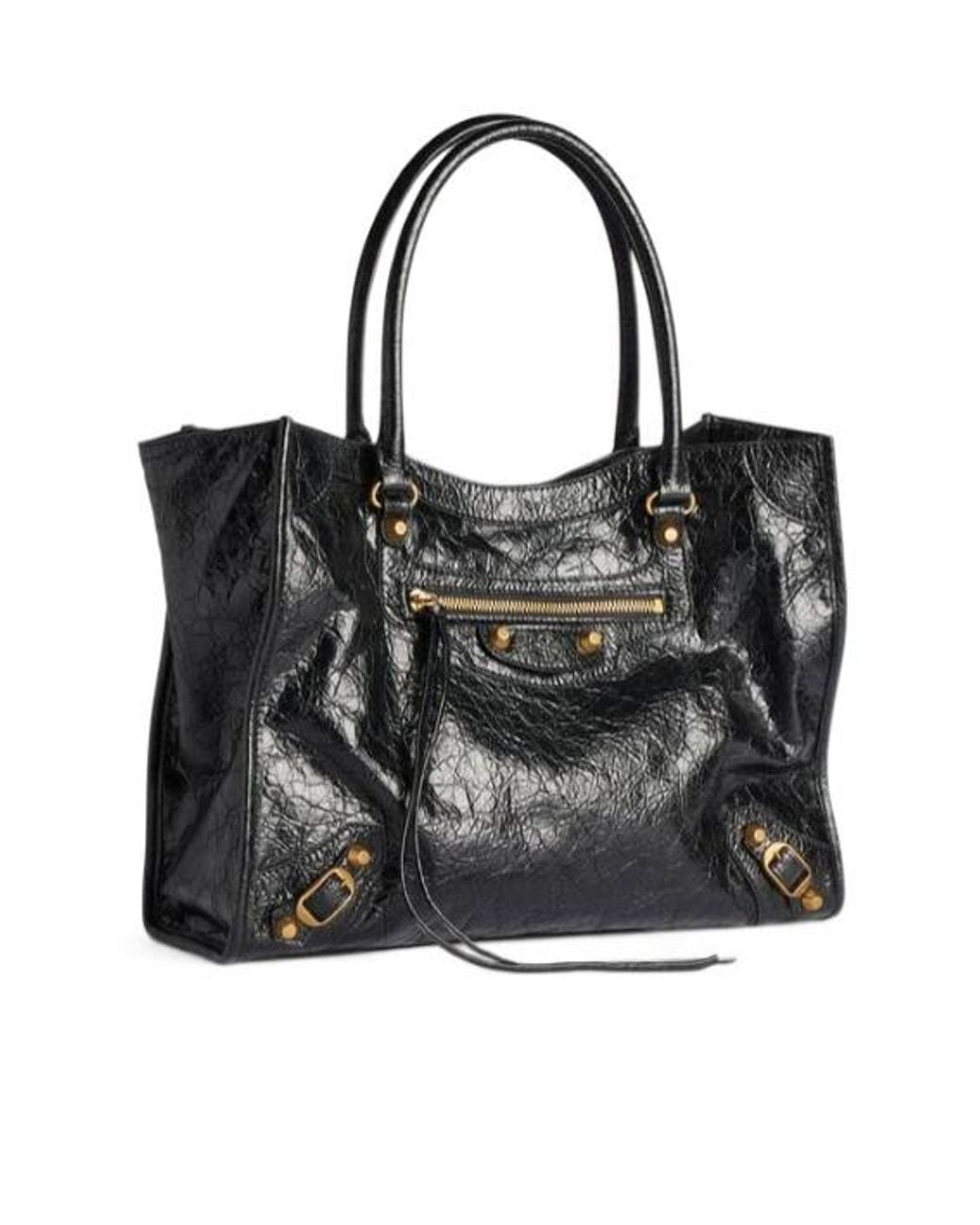Balenciaga Black Le City Tote Bag