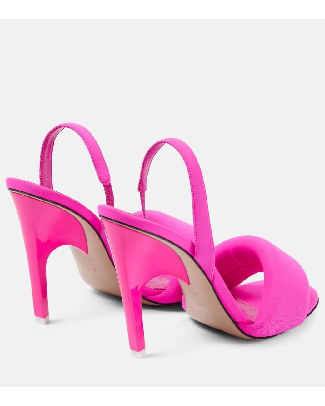 The Attico Pink Rem Sandals
