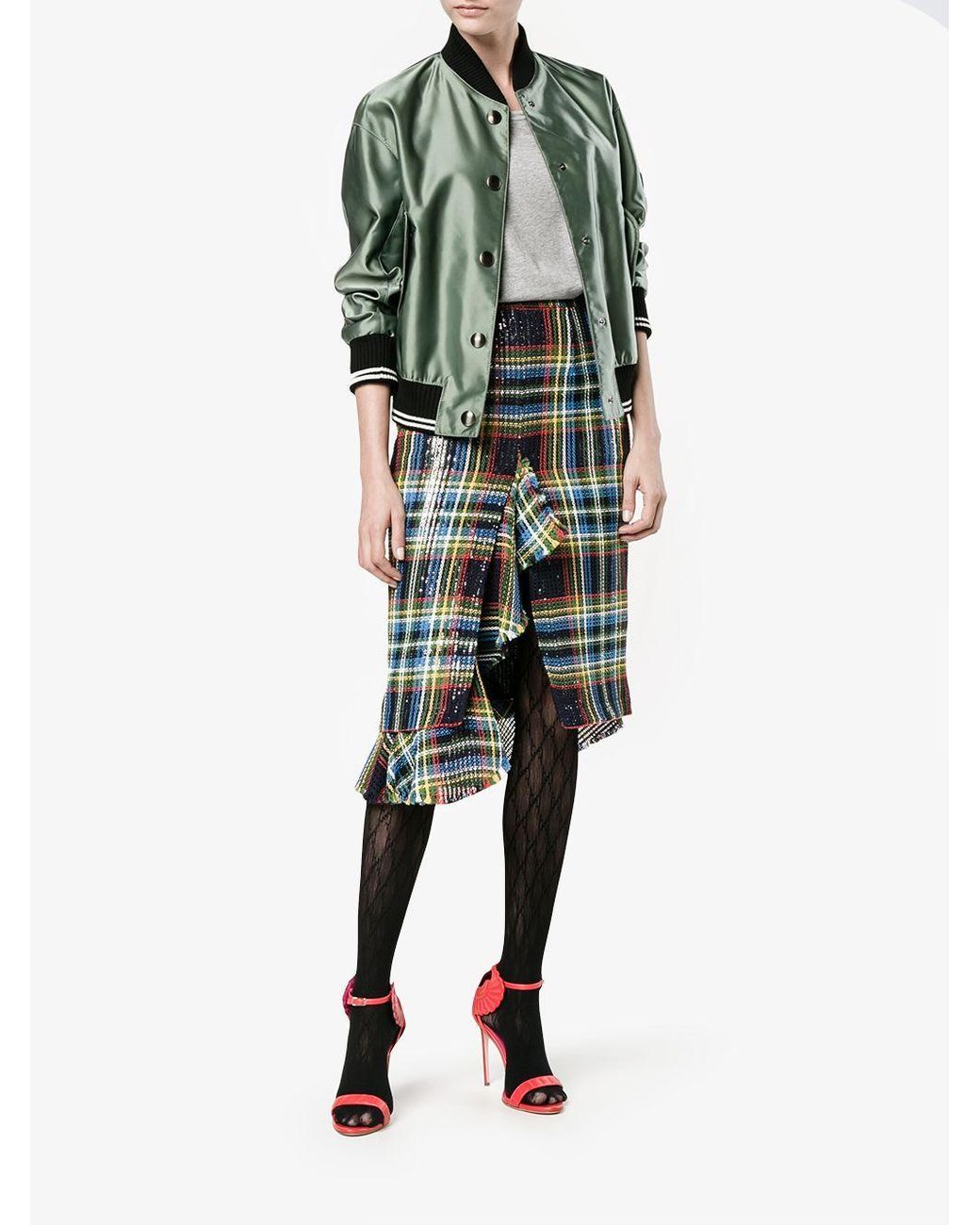 Gucci Black Interlocking G Tights