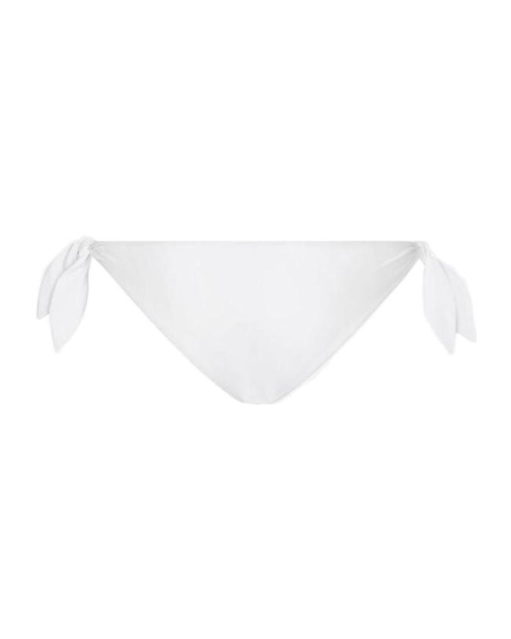 Dolce & Gabbana White Tie Bikini Bottoms