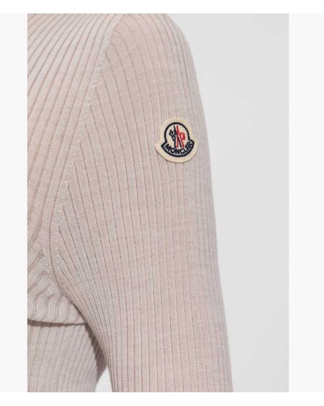 Moncler Multicolor Ribbed-Knit Turtleneck Jumper