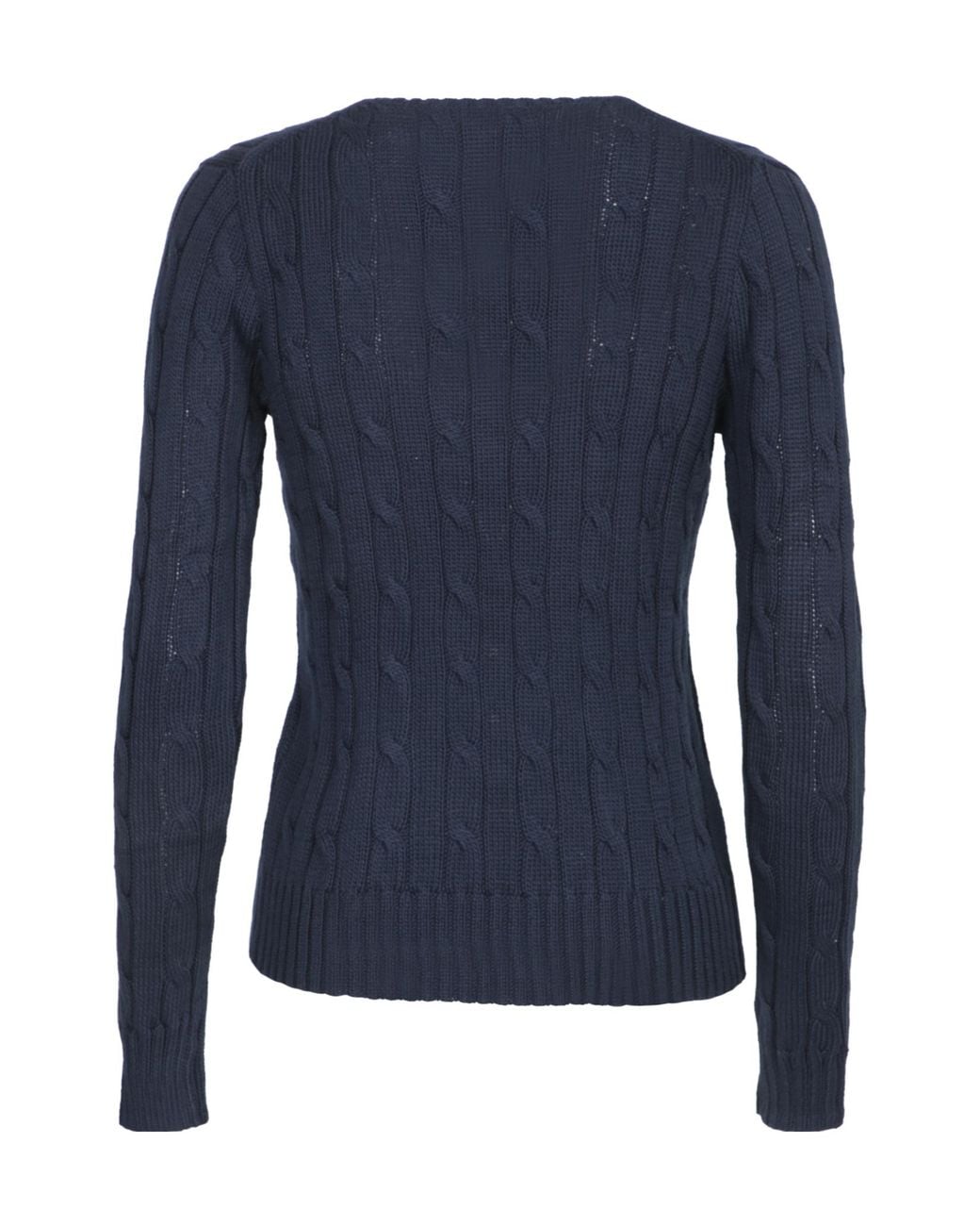 Polo Ralph Lauren Blue V-Neck Long Sleeved Jumper