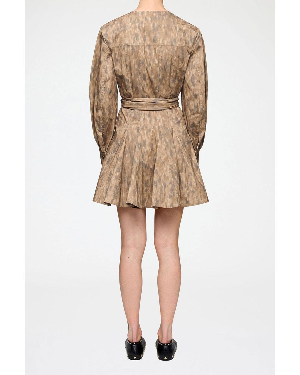 Ganni Natural Shirt Dress