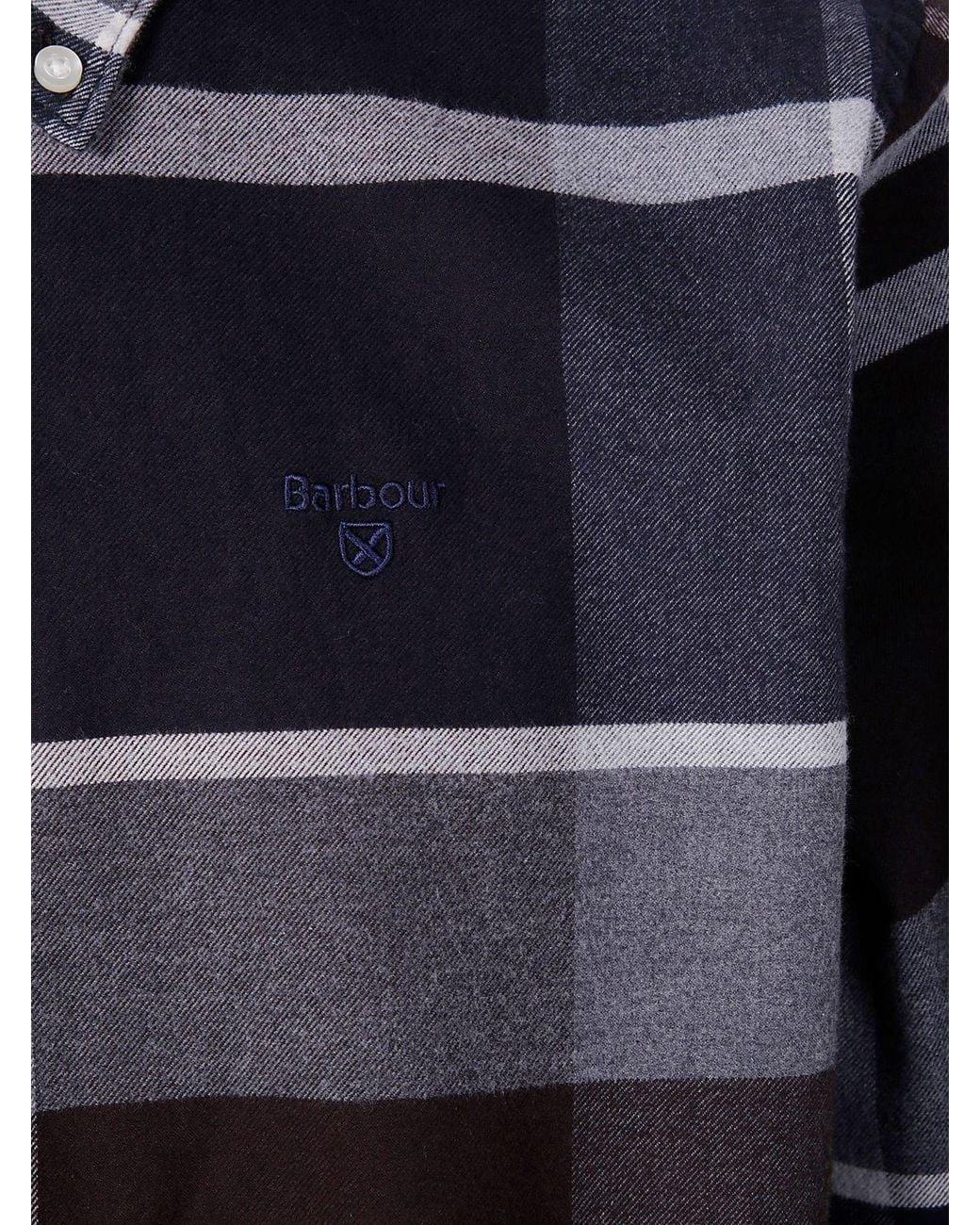 Barbour Blue Tartan-Check Shirt for men