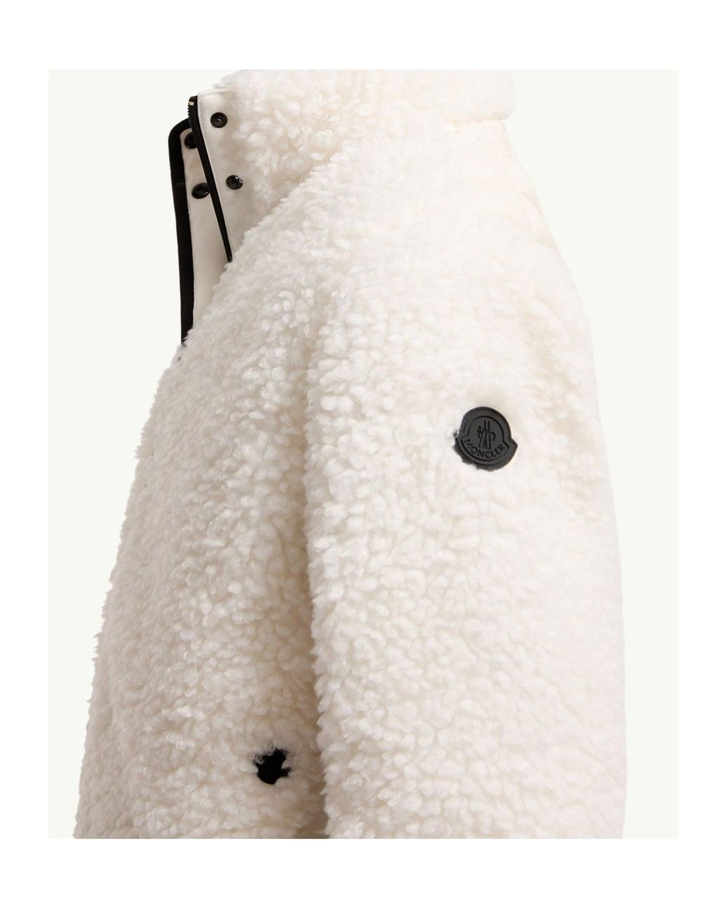 Moncler Natural Diamond-Quilted Padded Cardigan