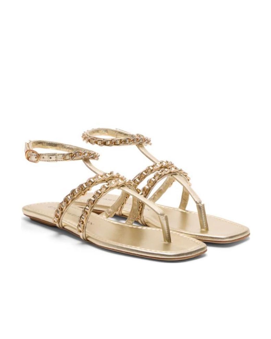 Stuart Weitzman Natural Soluxe Crystal Sandal