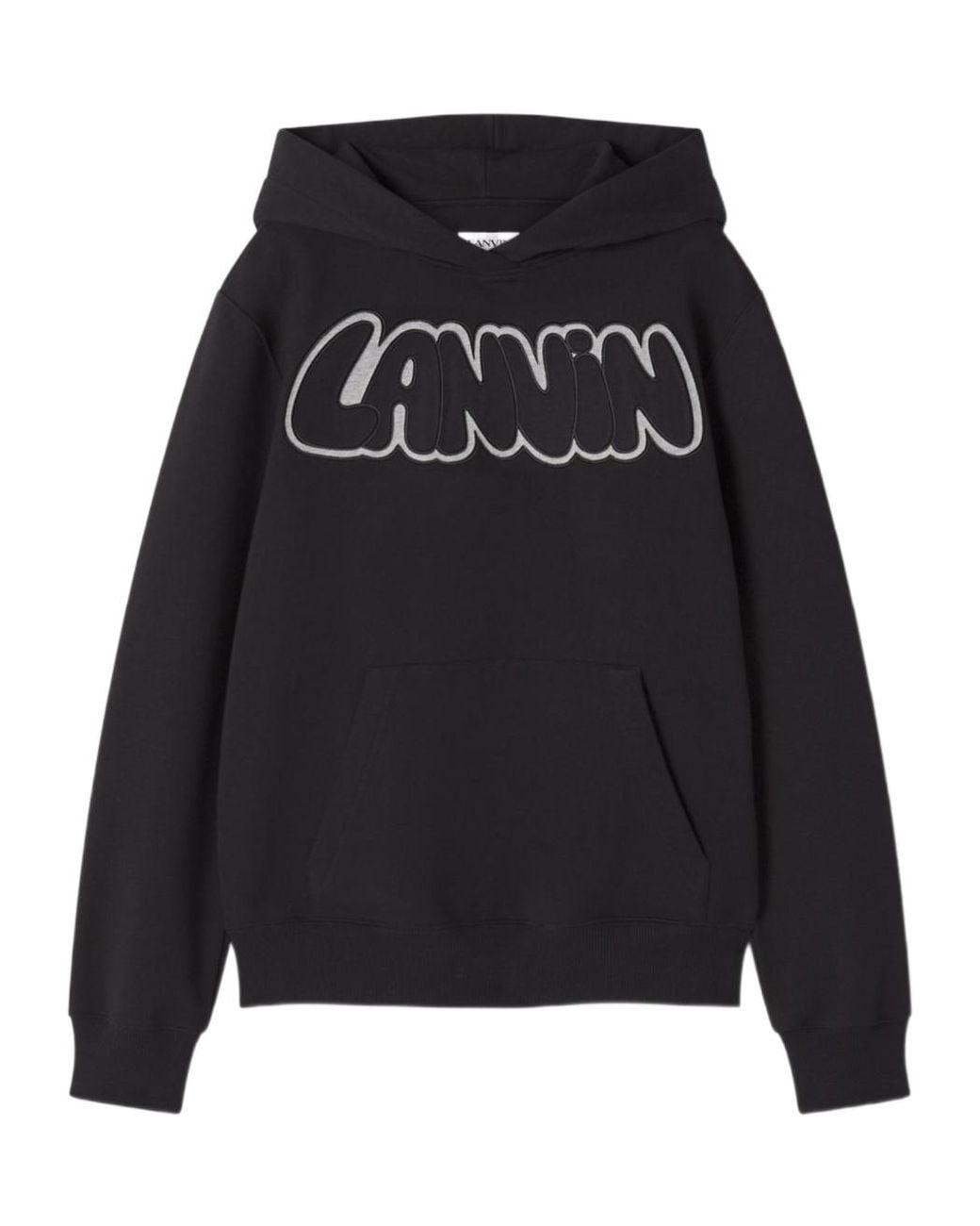 Lanvin Black Urban Curb Hoodie for men