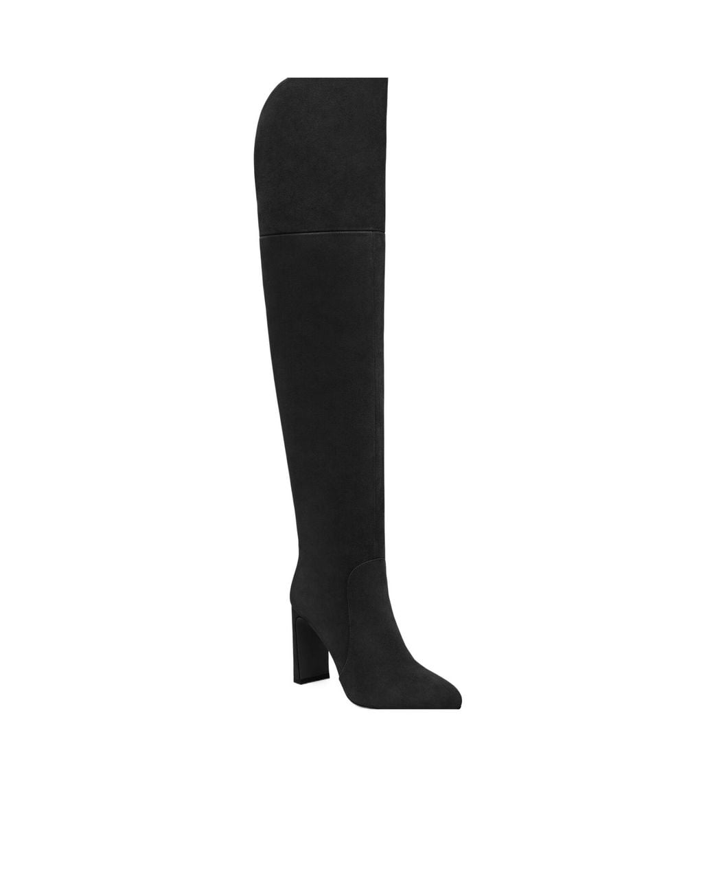 Stuart Weitzman Black Babette Over-The-Knee Tubo 85