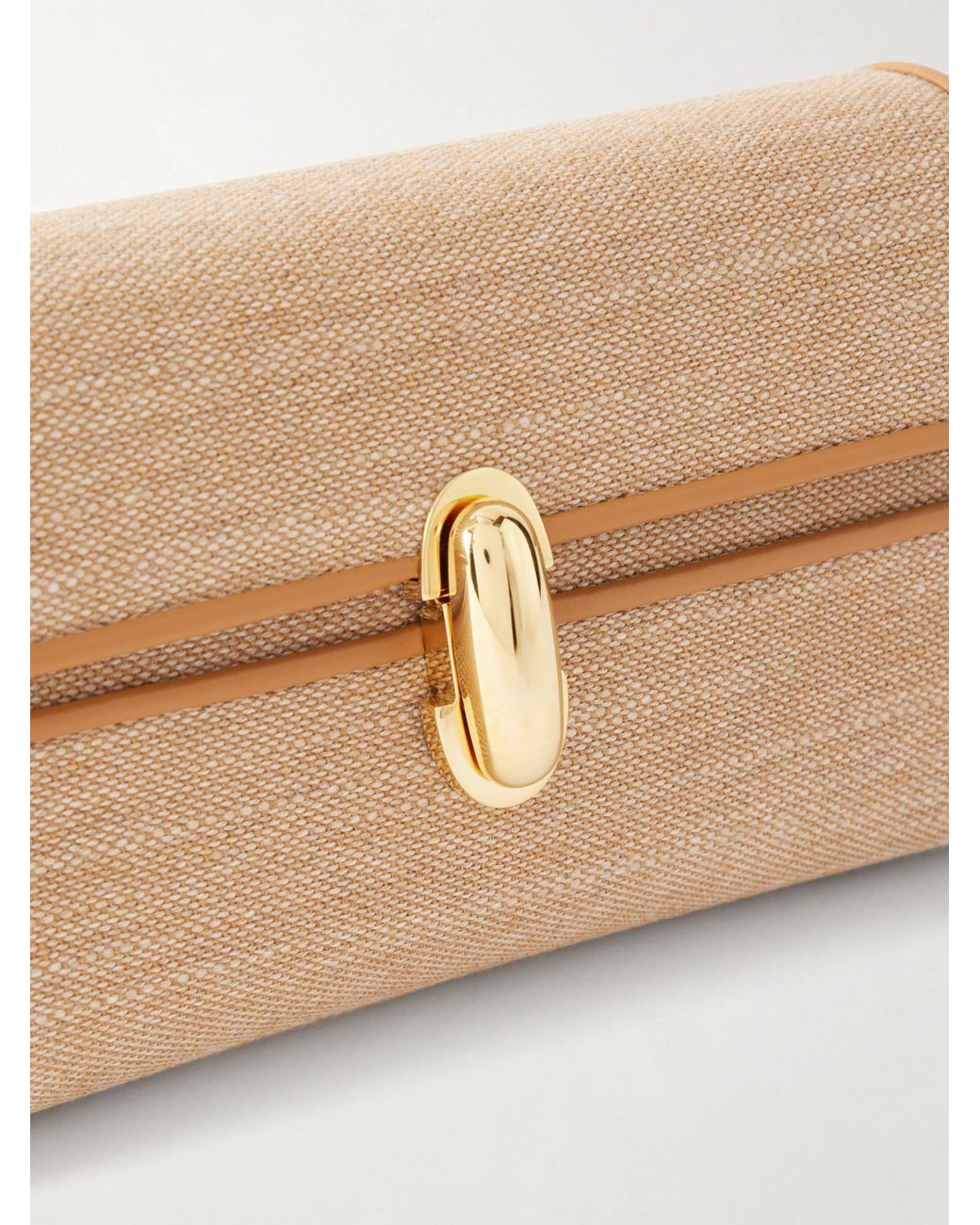 SAVETTE Natural Canvas Mini Shoulder Bag