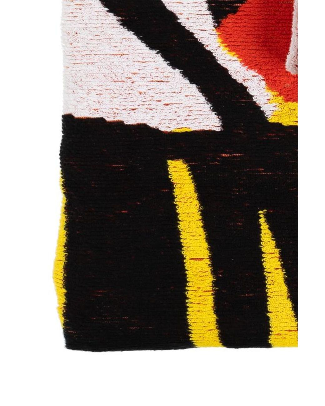 Bottega Veneta Red Patterned Towel for men