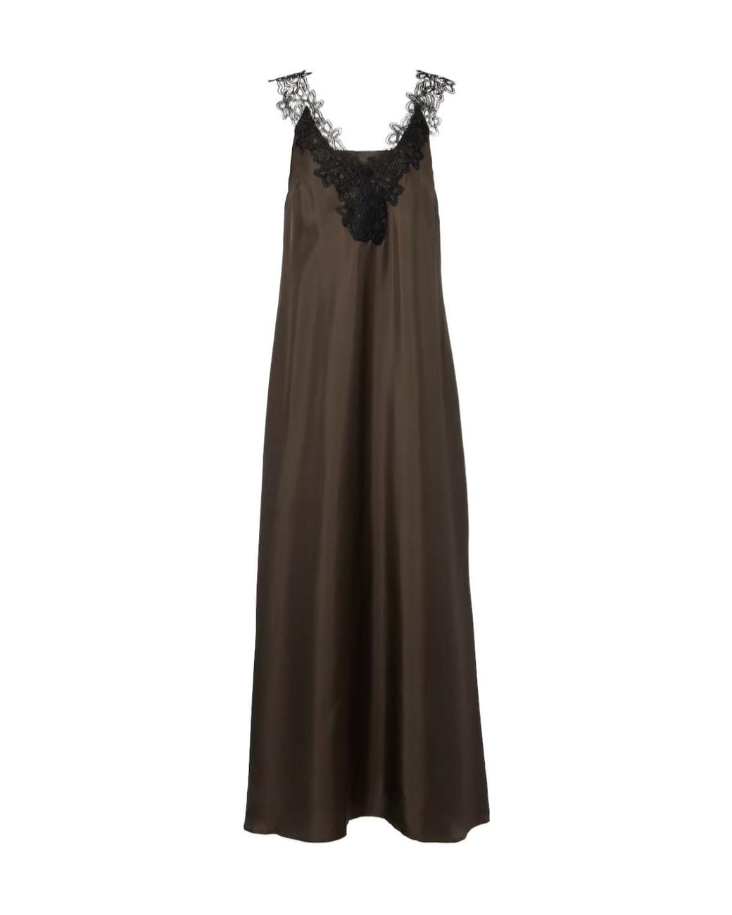 Rohe Brown Lace Dress