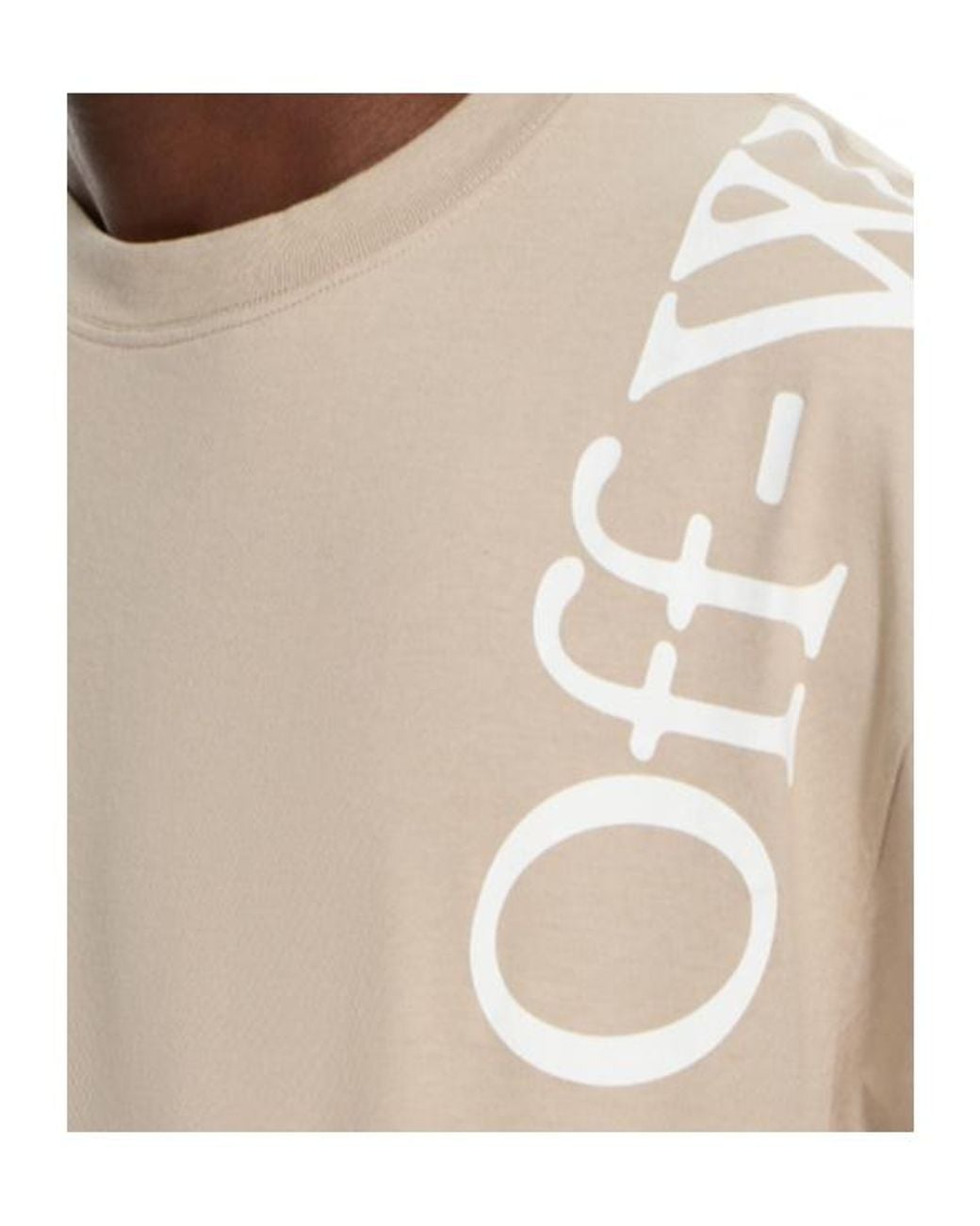 Off-White c/o Virgil Abloh White Vertical Bookish Skate Short Sleeve T-Shirt for men