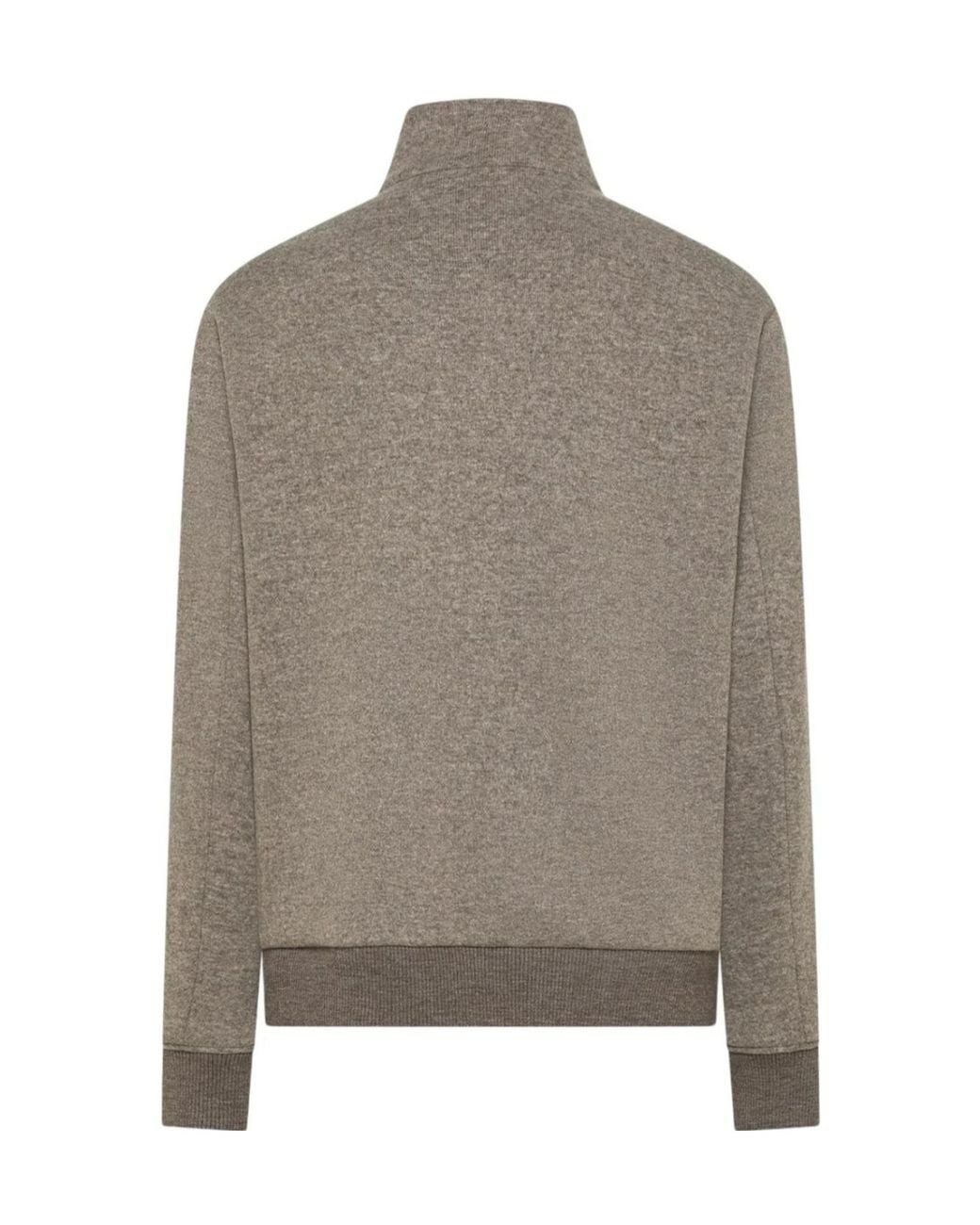 Seventy Gray Double-Sided Knitted Casual Jacket for men