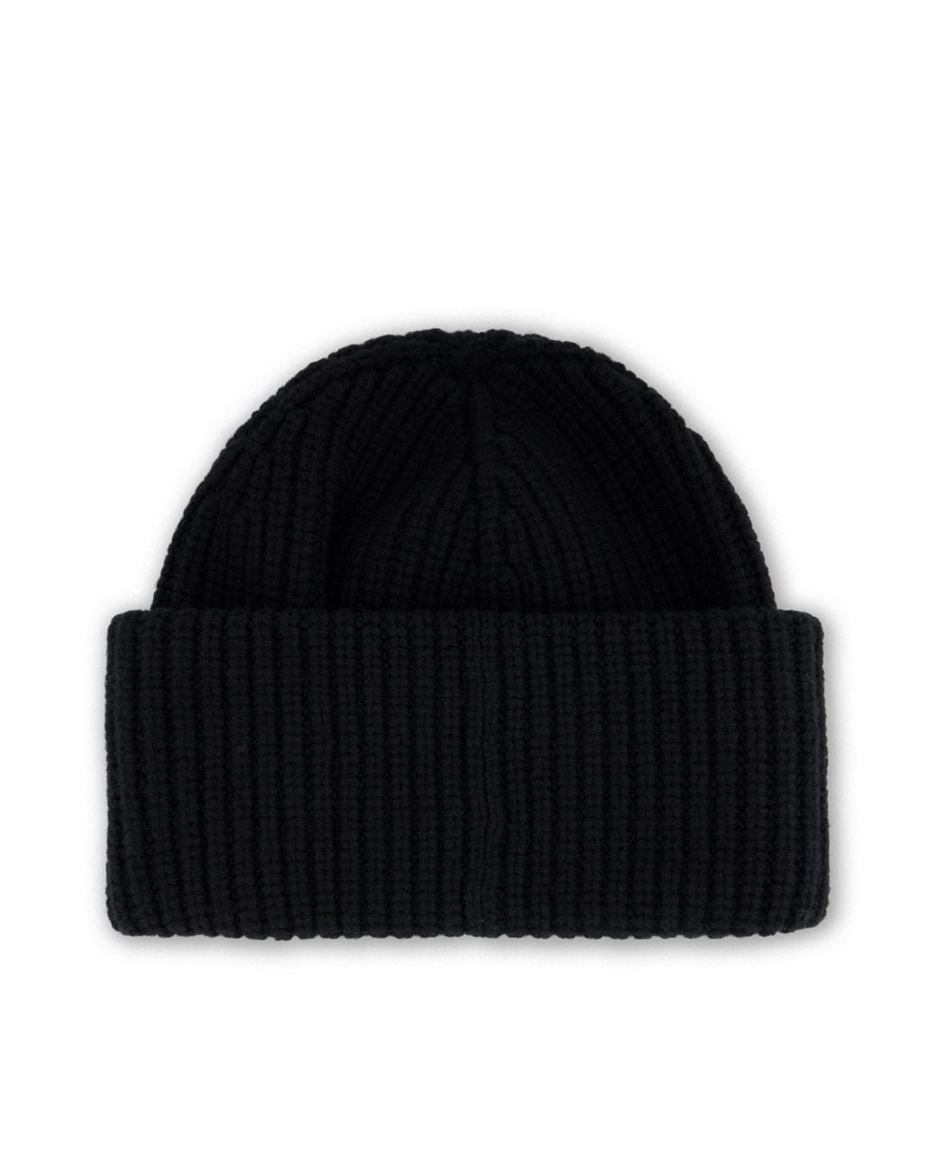 Céline Black Ribbed Hat for men