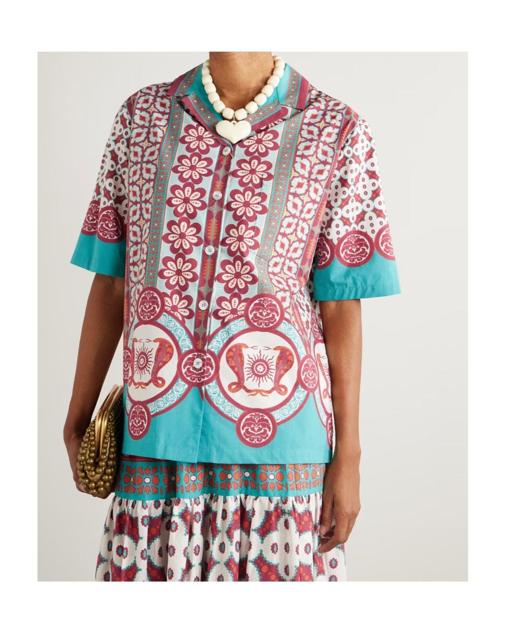 LaDoubleJ Multicolor La Doublej Bowling Shirt