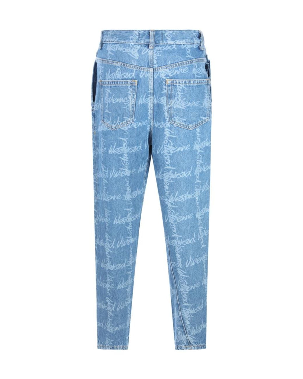 Vivienne Westwood Blue Drunken Jeans for men