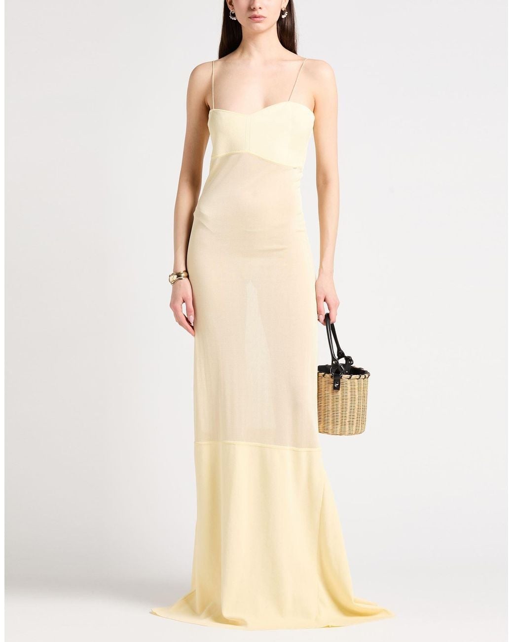 Jacquemus White Maxi Dress