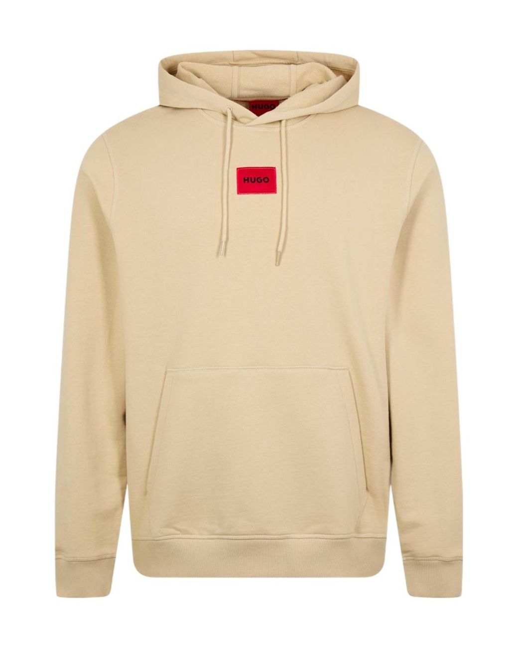 Boss Natural Hugo Daratschi Drawstring Hoodie for men