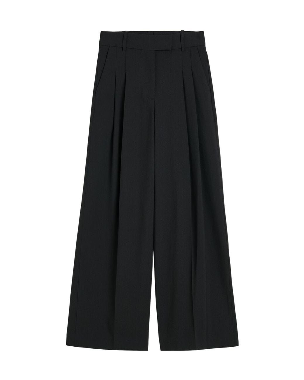 By Malene Birger Black Cymbaria High Waist Trousers