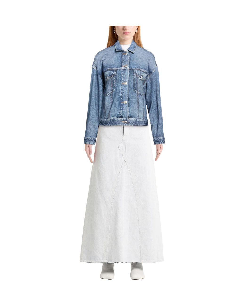 Rag & Bone Blue Minimalist Denim Shirt