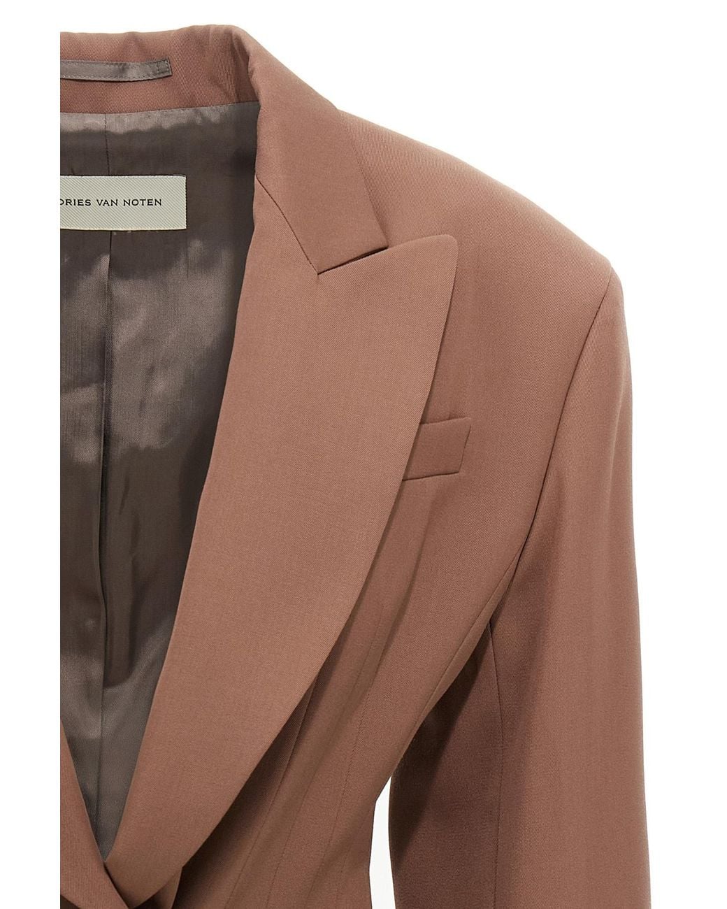 Dries Van Noten Brown 'Bohana' Blazer