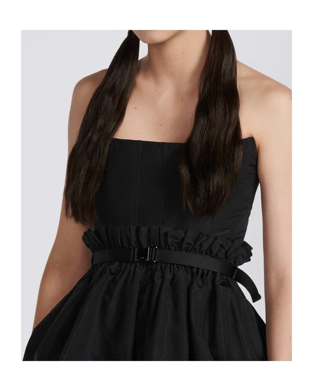 Dior Black Zipper Dress