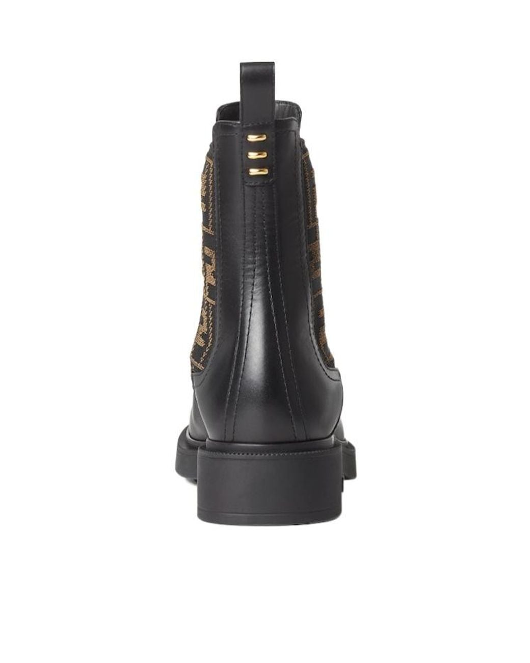 Fendi Black Chelsea Boots 'Filo'