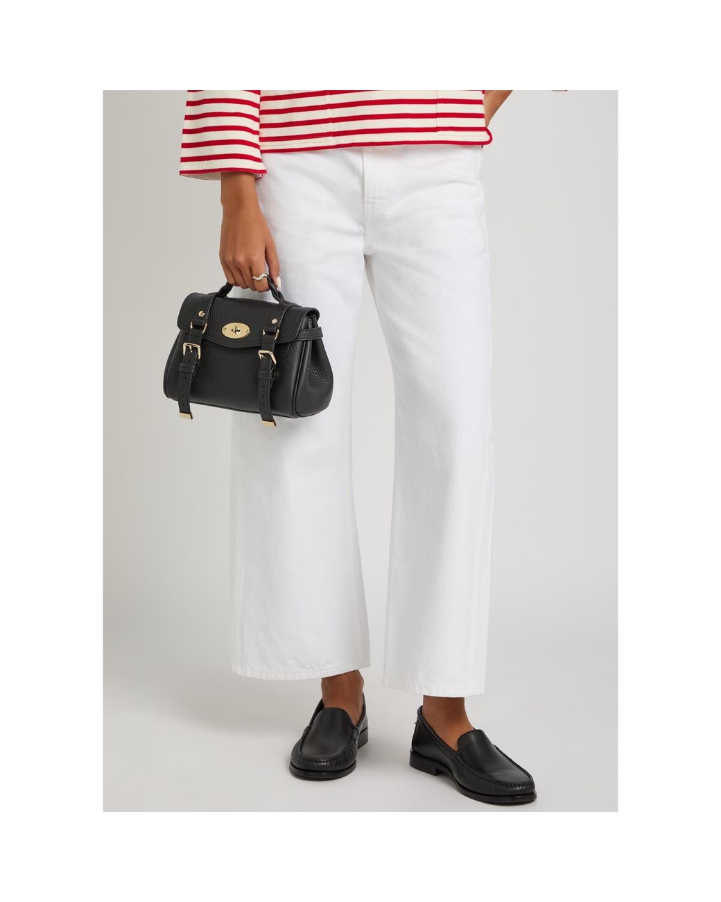 Mulberry Black Mini Alexa Bag