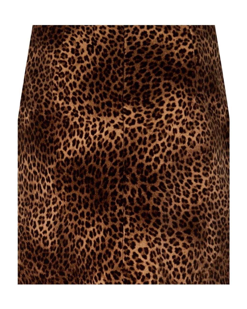 Weekend by Maxmara Brown Camel Spot Printed Half Skirt