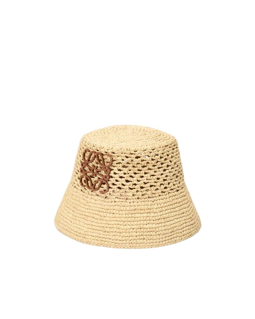 Loewe Natural X Paula's Ibiza Anagram Bucket Hat