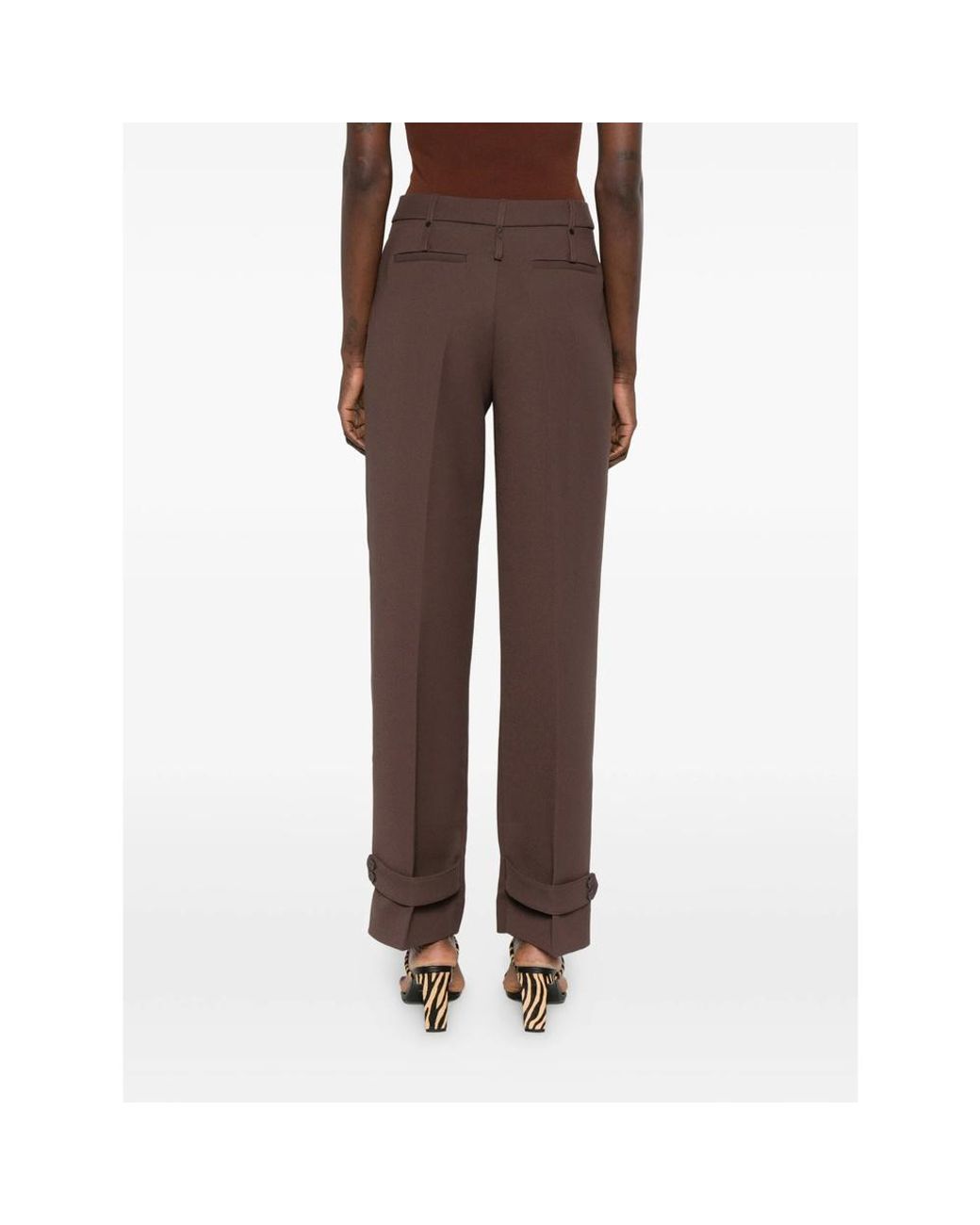 Stine Goya Brown Pleated Trousers