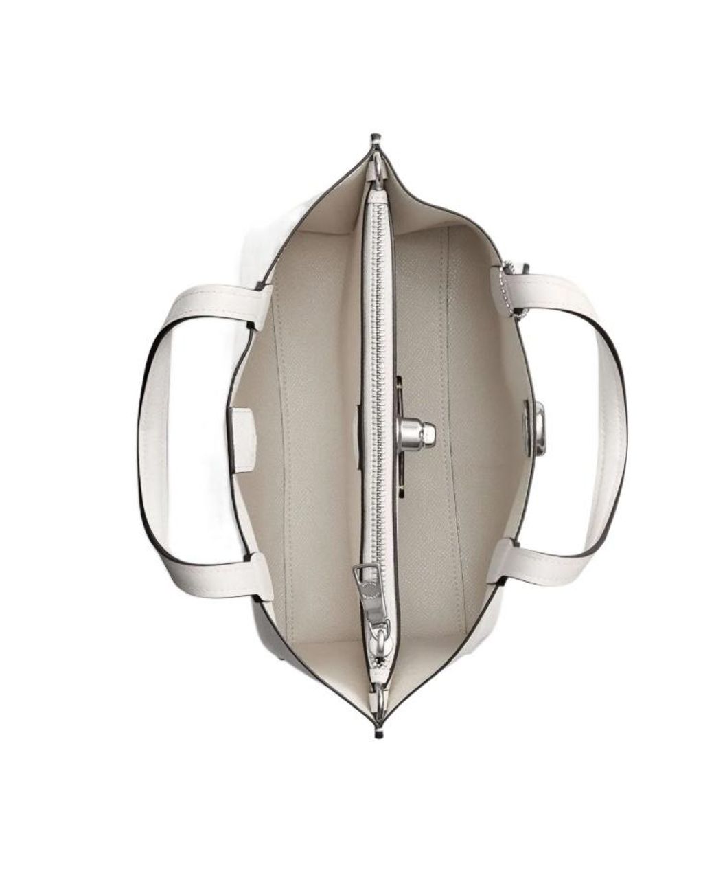 COACH White Willow Tote Bag