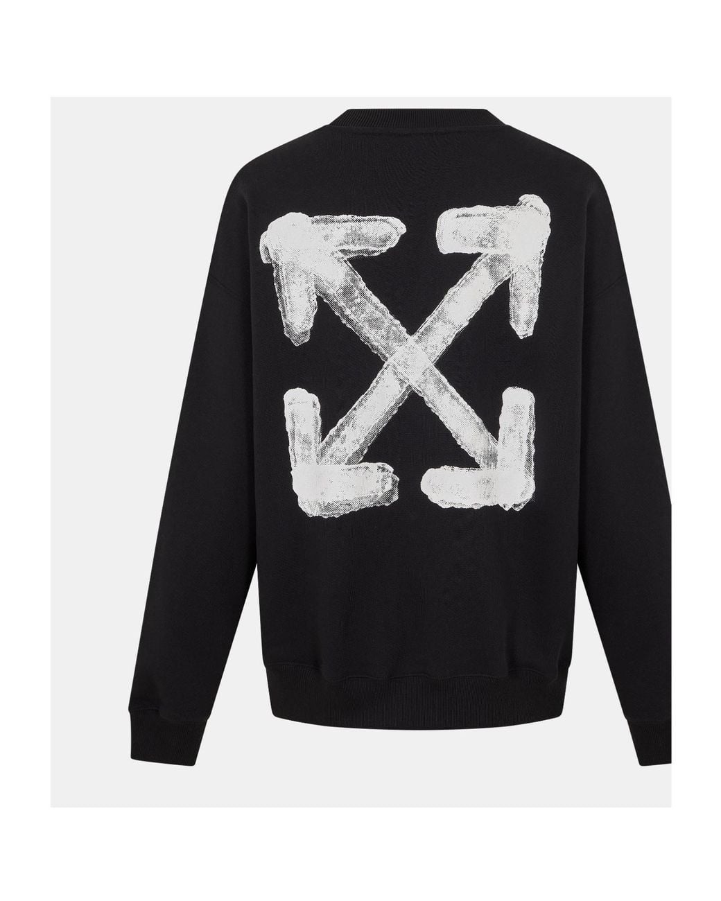 Off-White c/o Virgil Abloh Blue Solid Color Versatile Fashion Hoodie for men