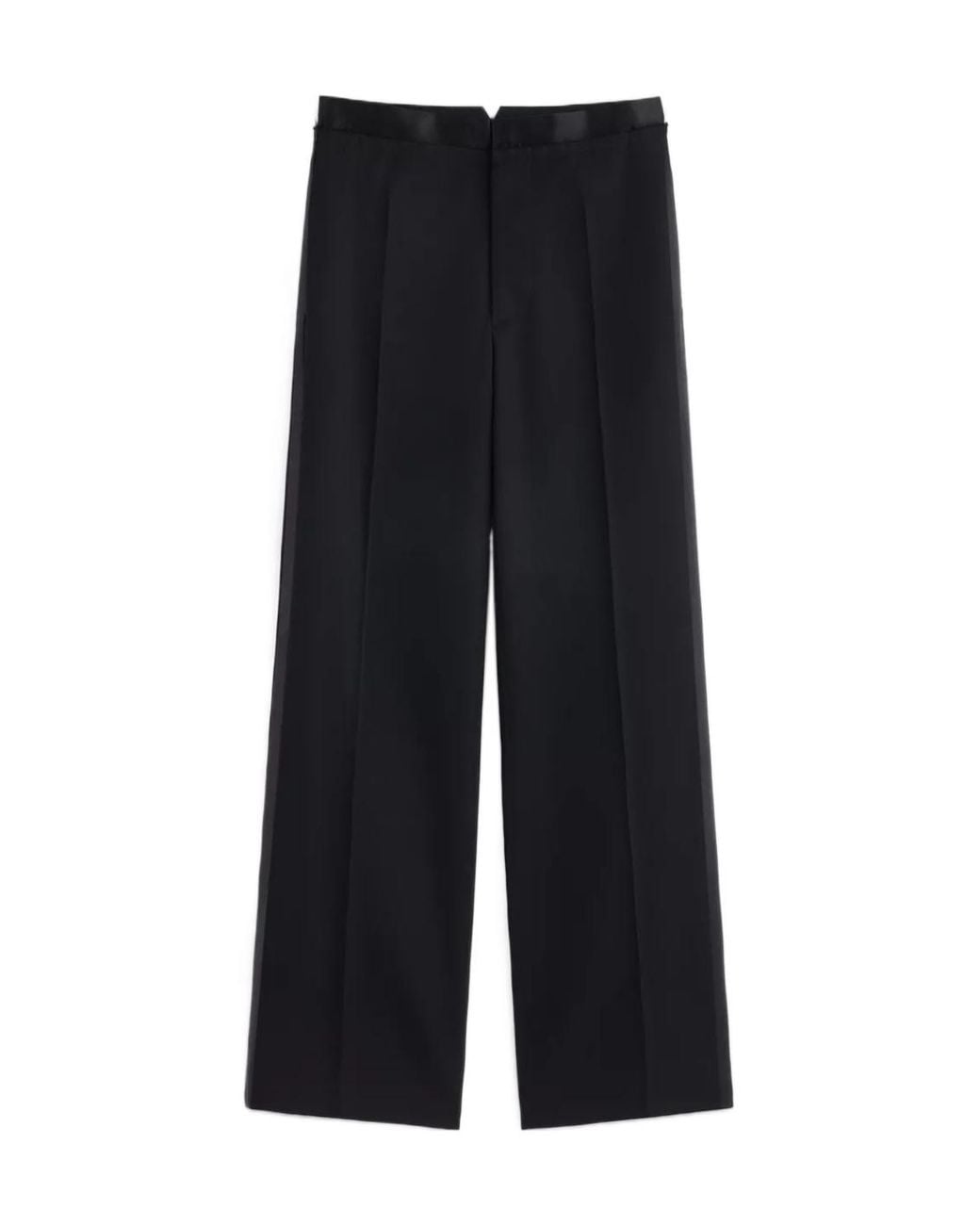 Maison Margiela Black Tailored Wide-Leg Pants