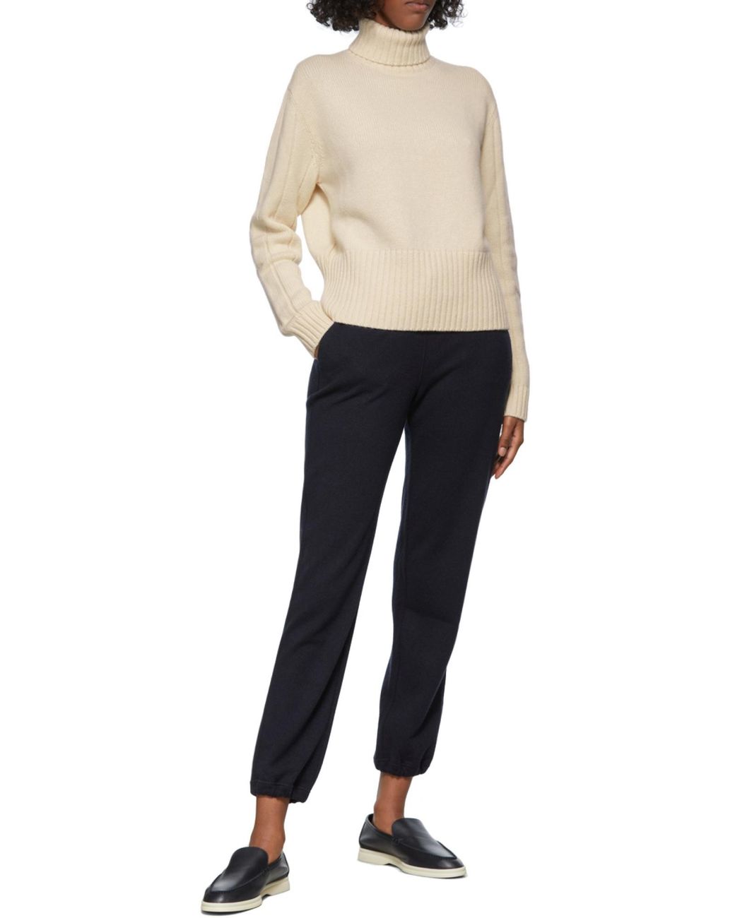 Loro Piana Blue Merano Drawstring Track Trousers