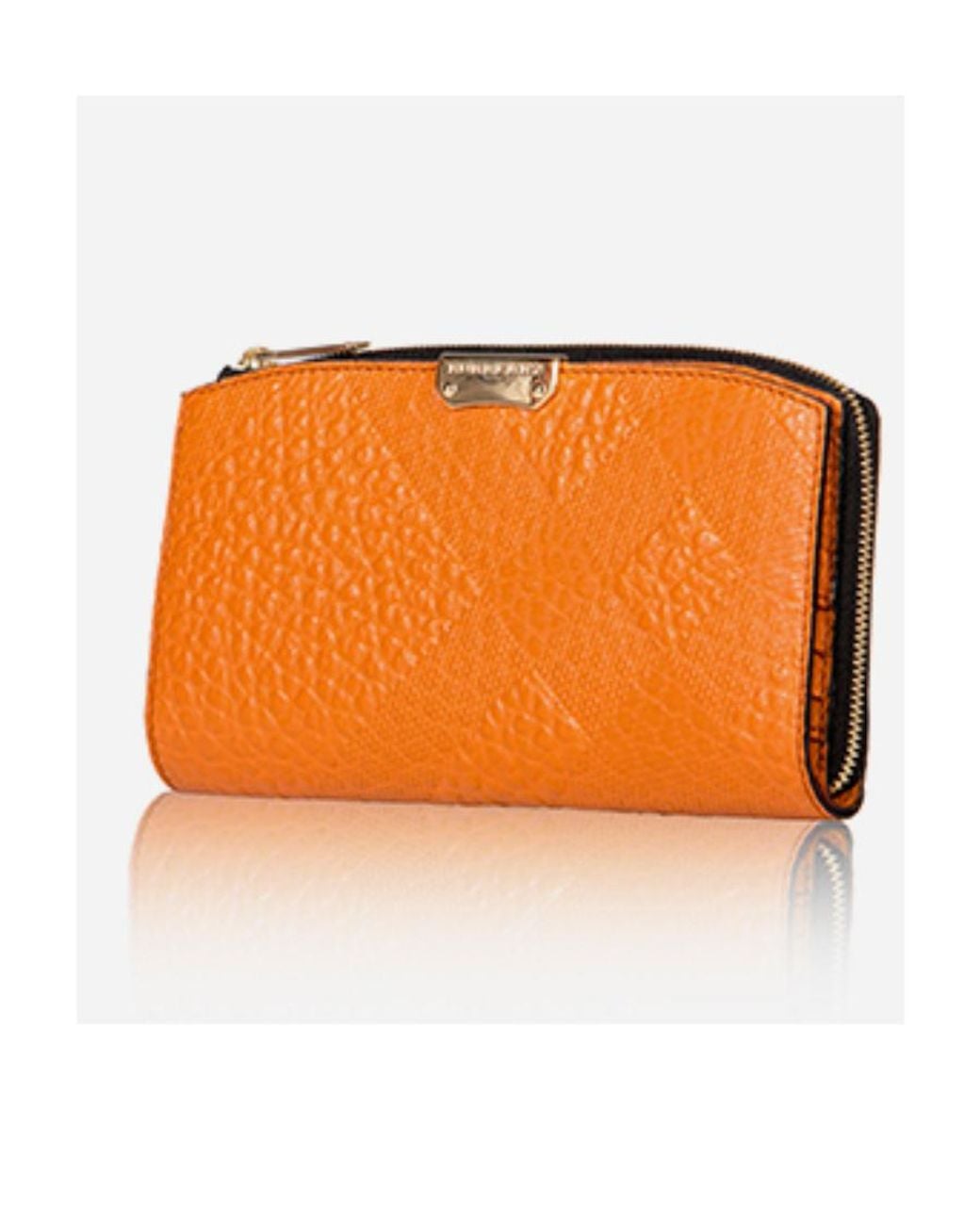 Burberry Orange Logo Wallet