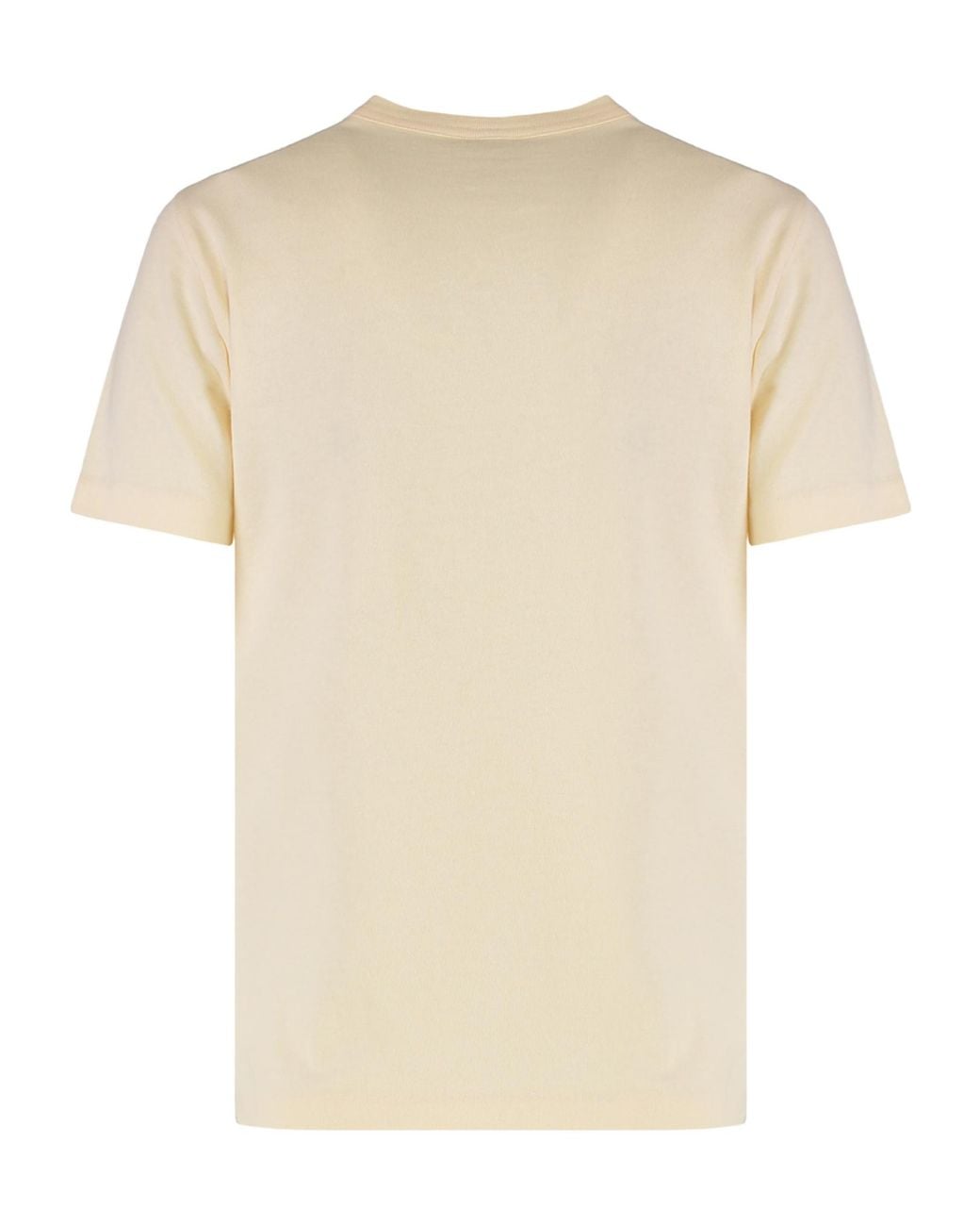 Chloé Natural Chloé Logo Printed Crewneck T-Shirt