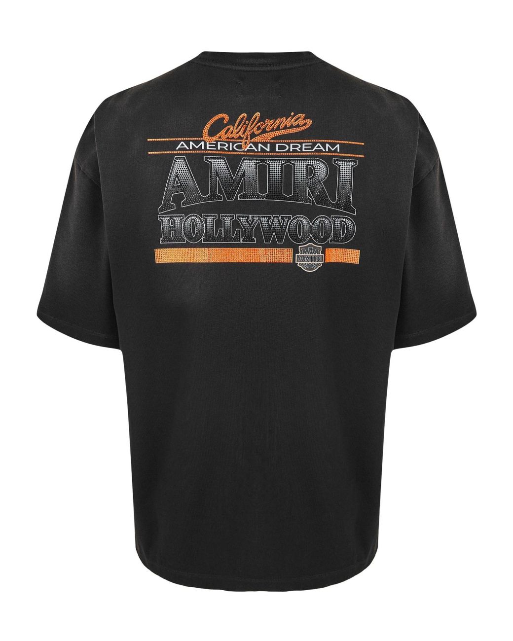 Amiri Black Loose-Fitting Short-Sleeve T-Shirt for men