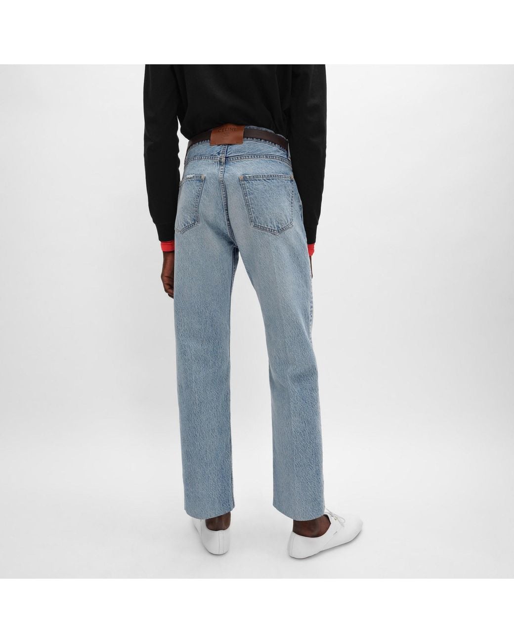 Céline Blue Boyfriend Jeans 001 for men
