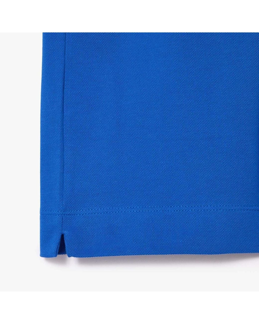 Lacoste Blue Casual Shortsleeve Top for men