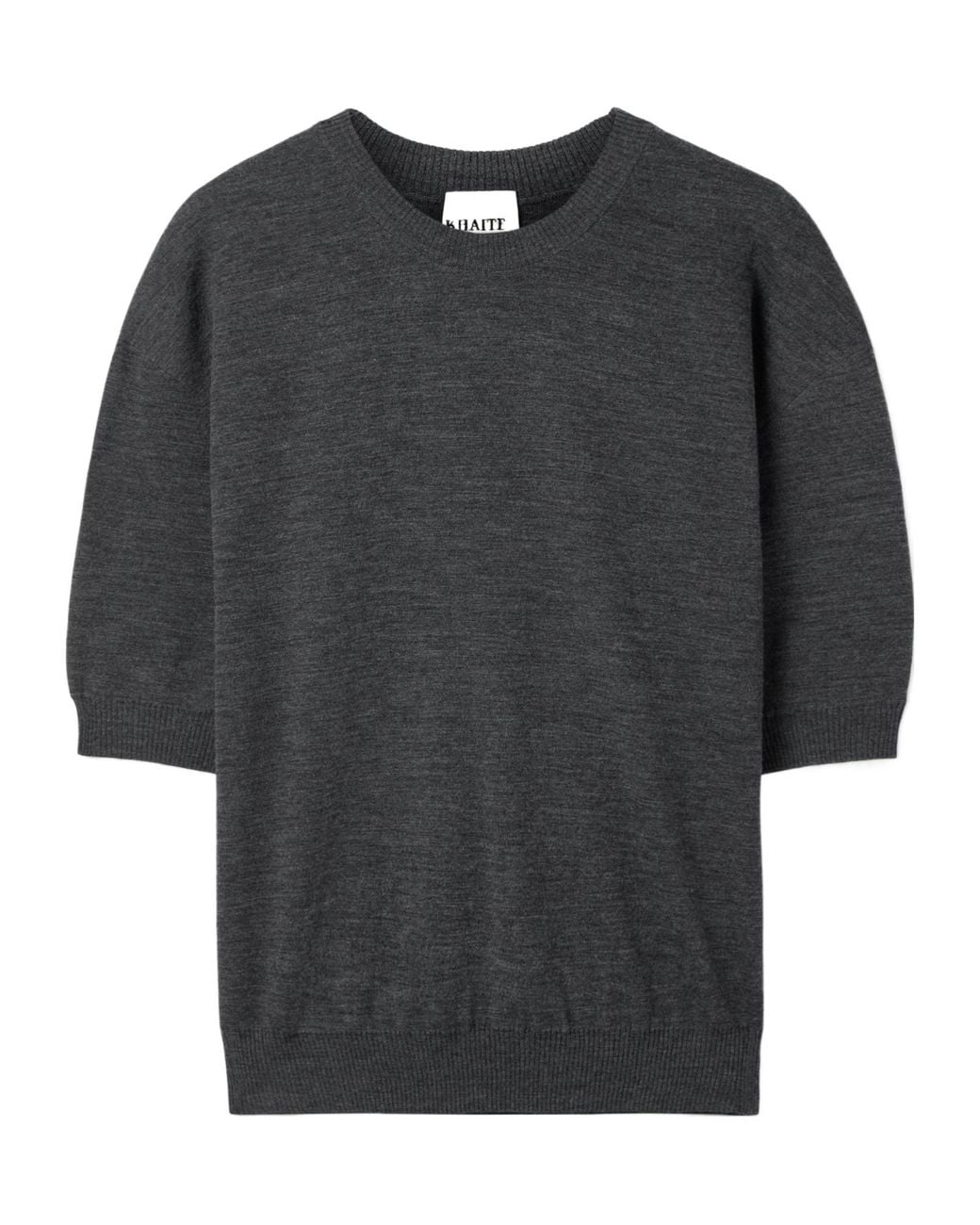Khaite Black Faye Wool Sweater