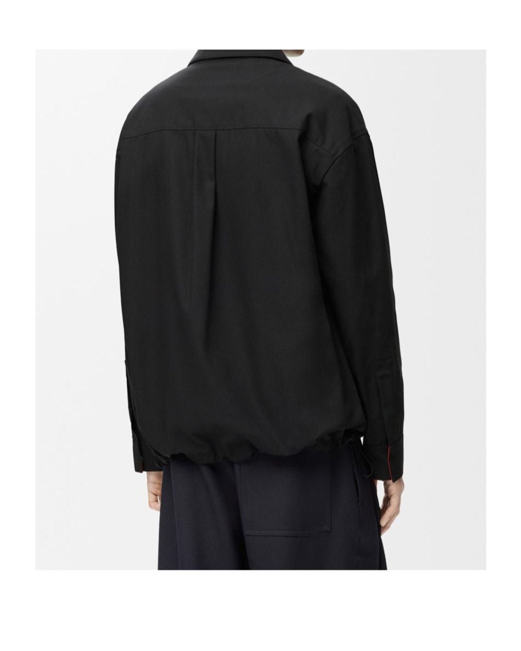 Loewe Black Futurist Cat Printed Overshirt for men
