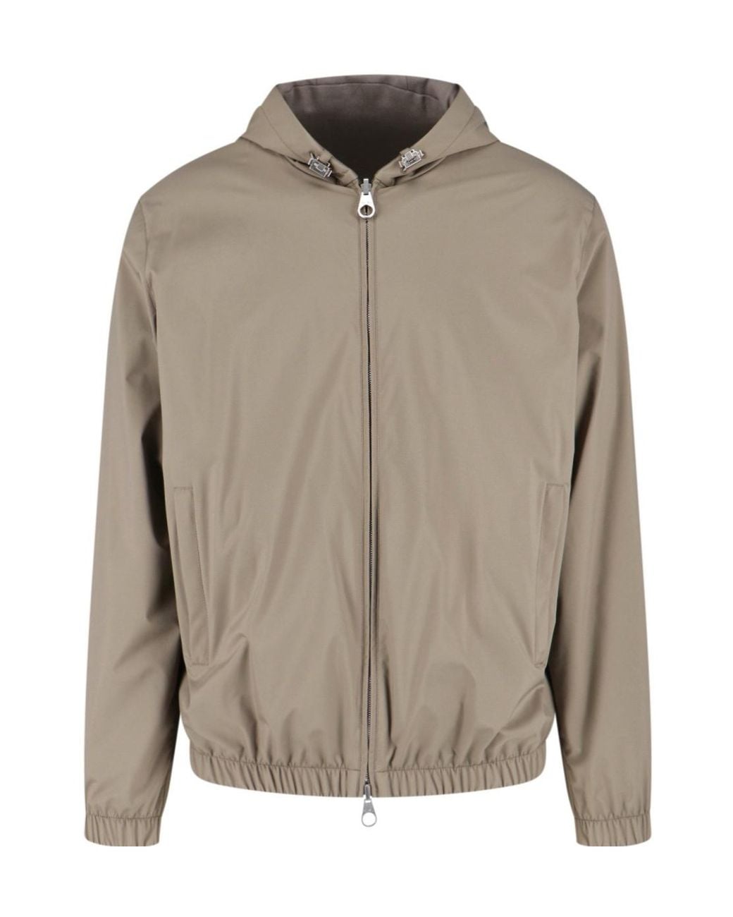 Loro Piana Gray Reversible Jacket for men