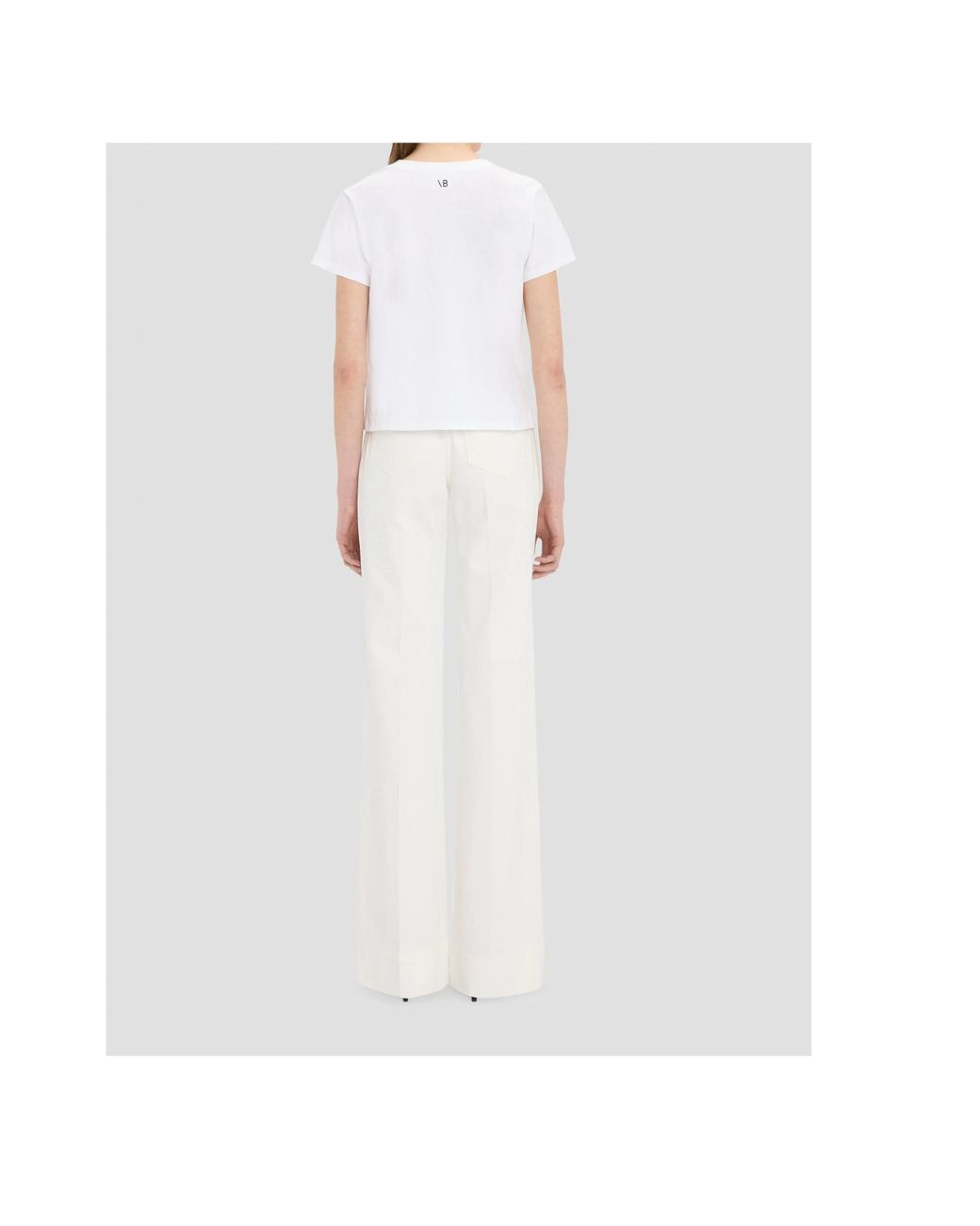Victoria Beckham White Jamie T-Shirt