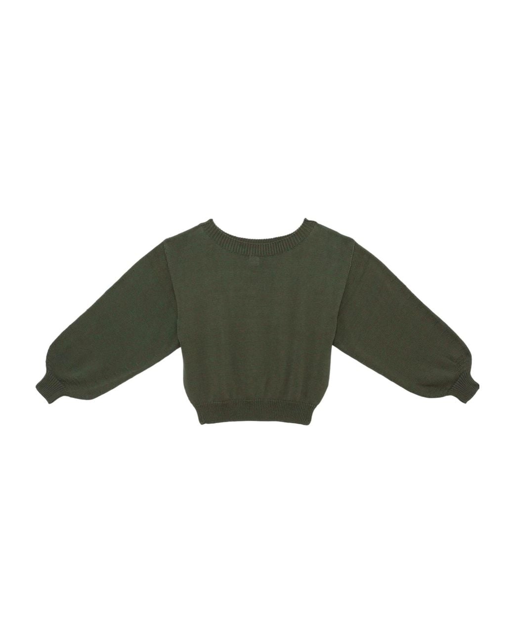 Baserange Green Long-Sleeved Knitwear